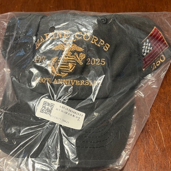 Other - Marine Corps 250th Anniversary Black Cap